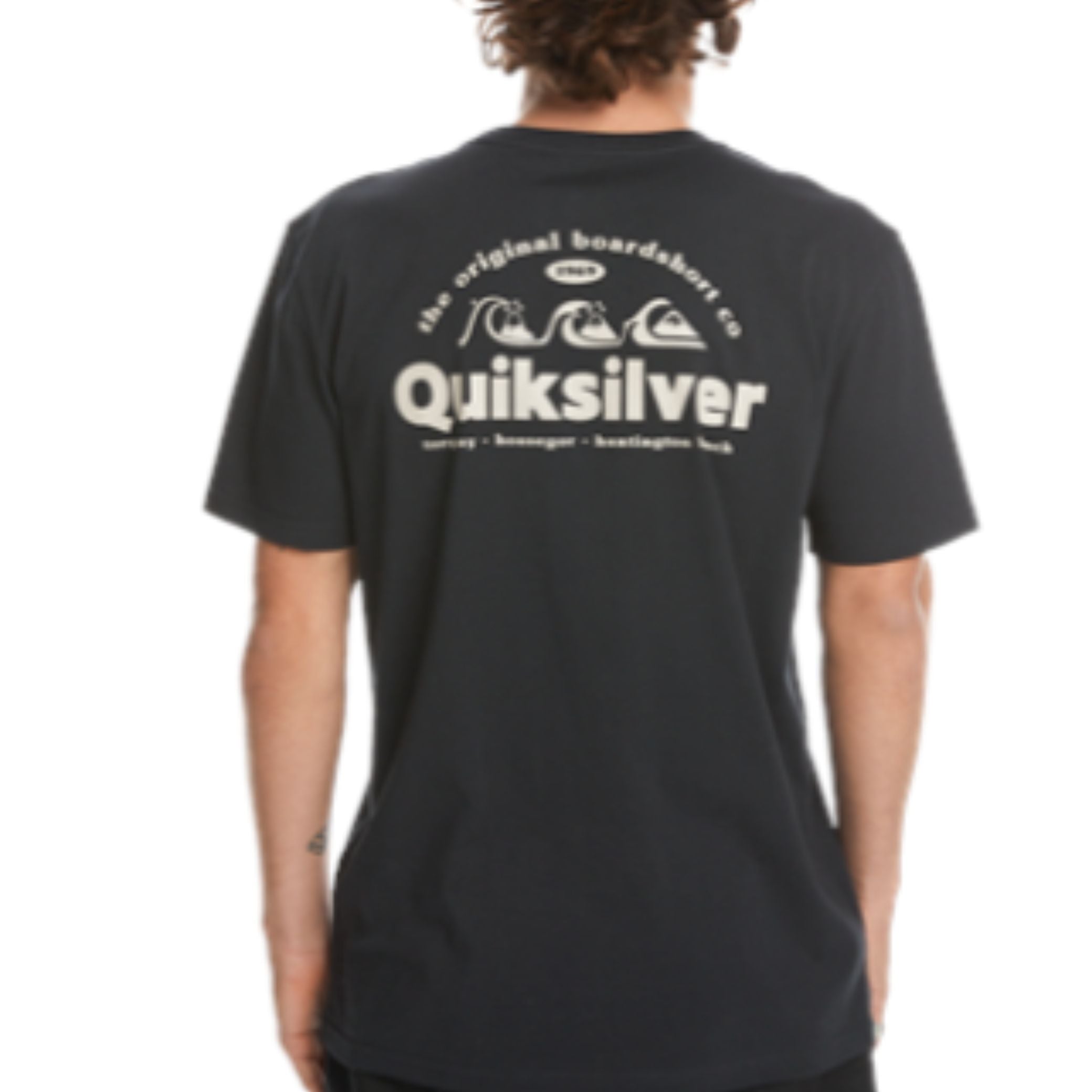 QuikSilver Men's Short Sleeve Screen T- Shirt
