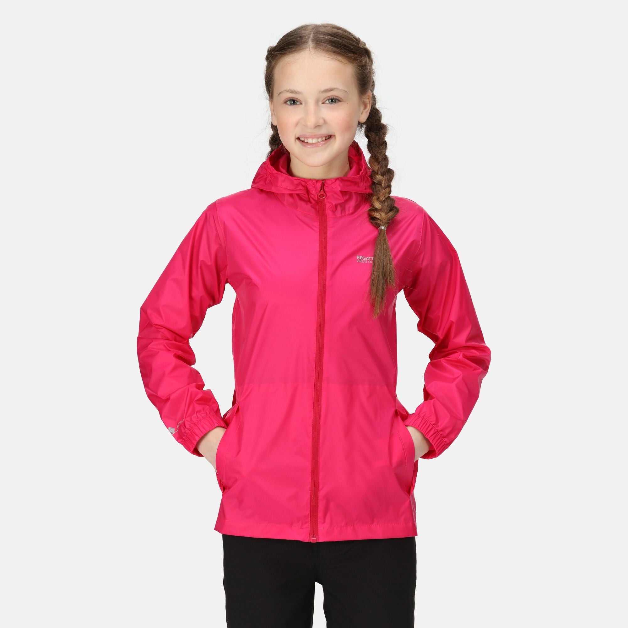 Regatta Kids' Pack It Waterproof Packaway Jacket III | Regatta | Portwest - The Outdoor Shop