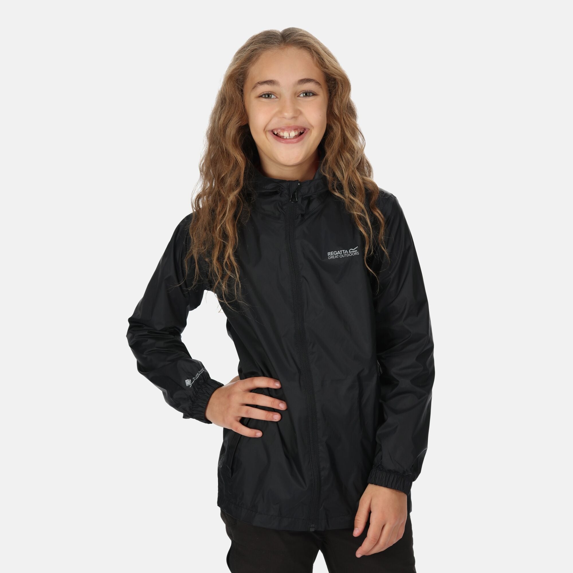 Regatta Kids' Pack It Waterproof Packaway Jacket III | Regatta | Portwest - The Outdoor Shop