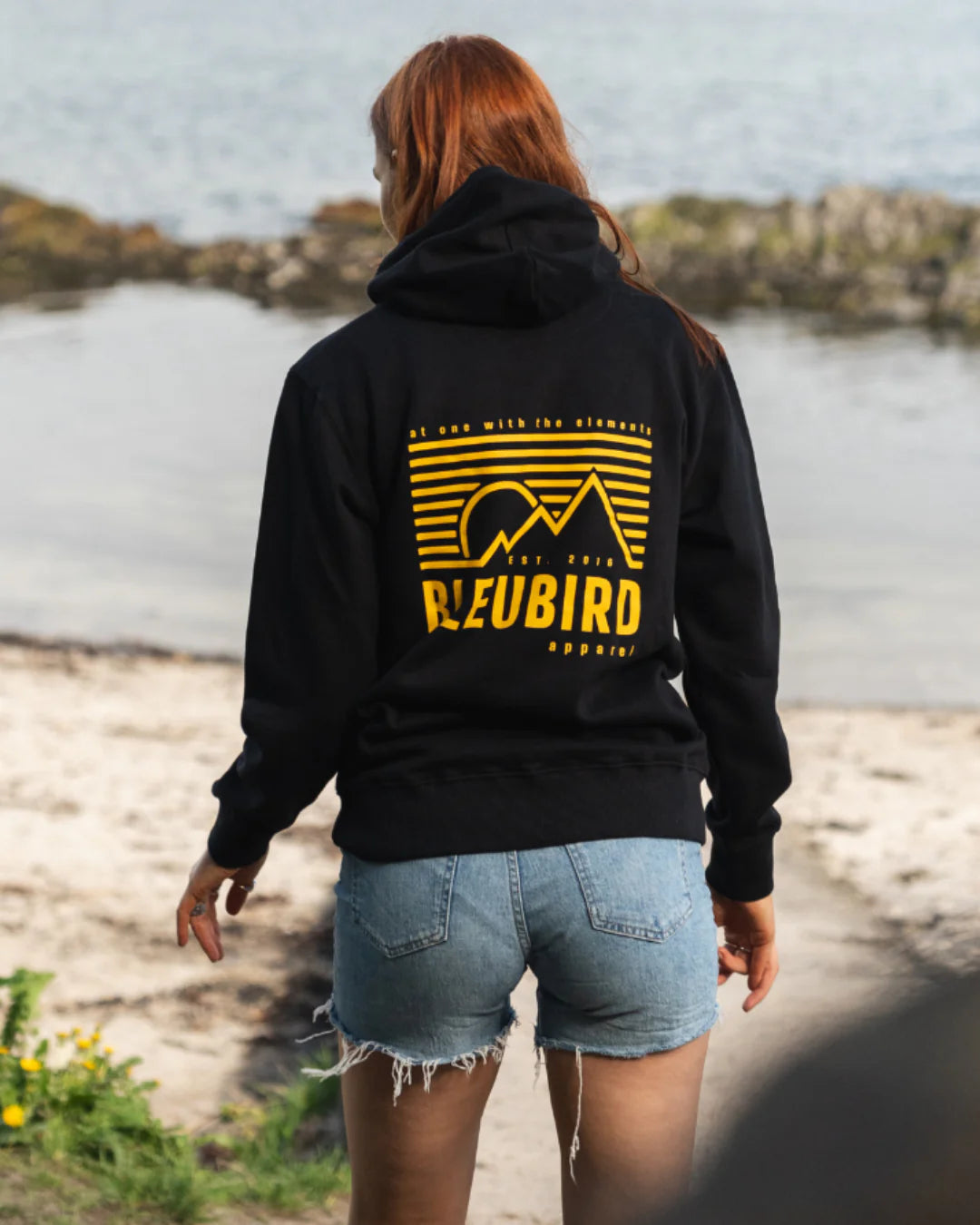 Retro Peaks Unisex Hoody | Bleubird | Portwest - The Outdoor Shop