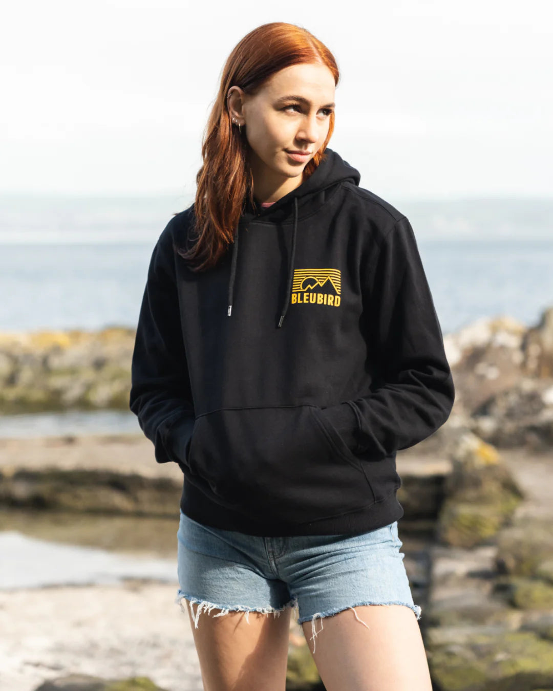 Retro Peaks Unisex Hoody | Bleubird | Portwest - The Outdoor Shop