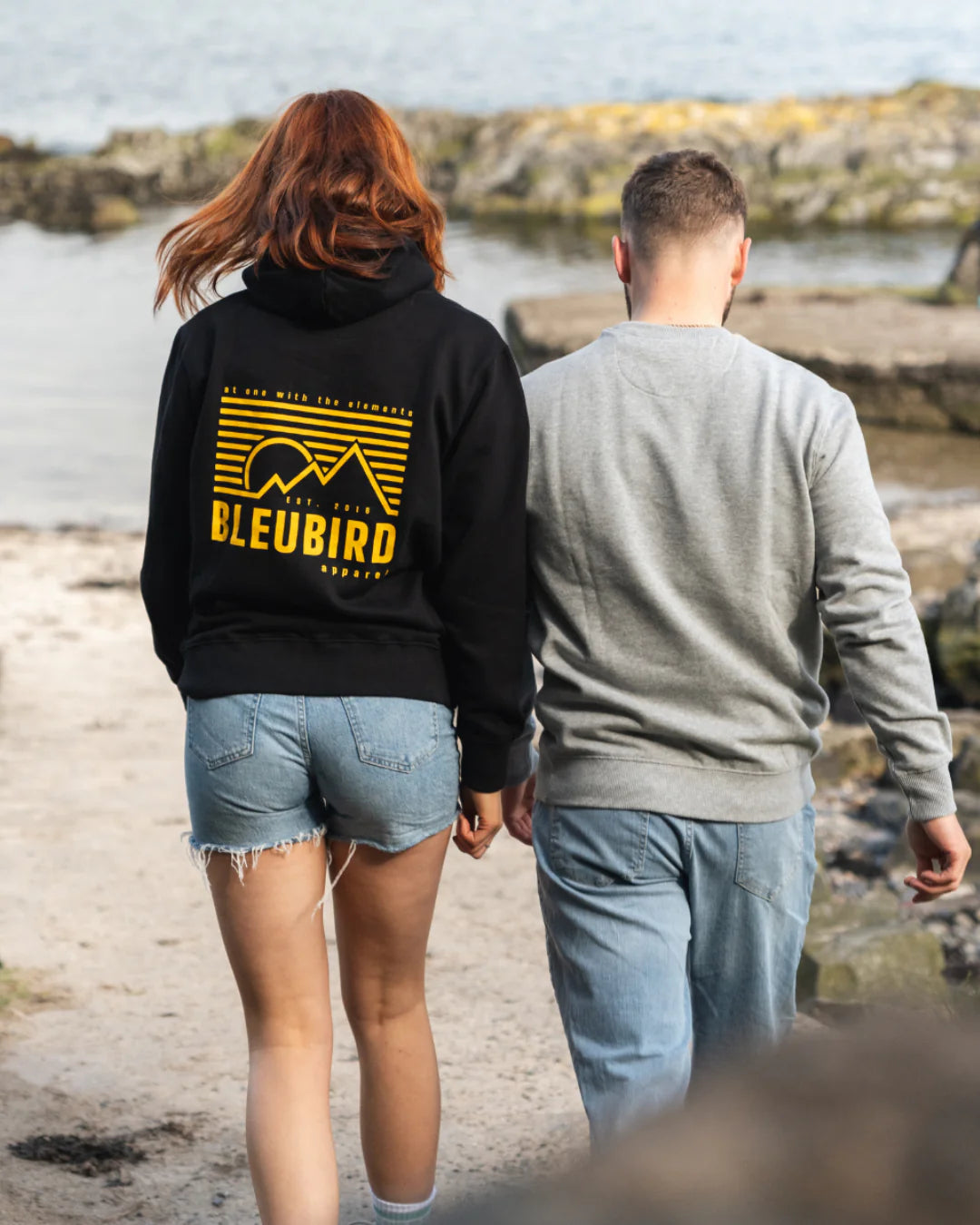 Retro Peaks Unisex Hoody | Bleubird | Portwest - The Outdoor Shop