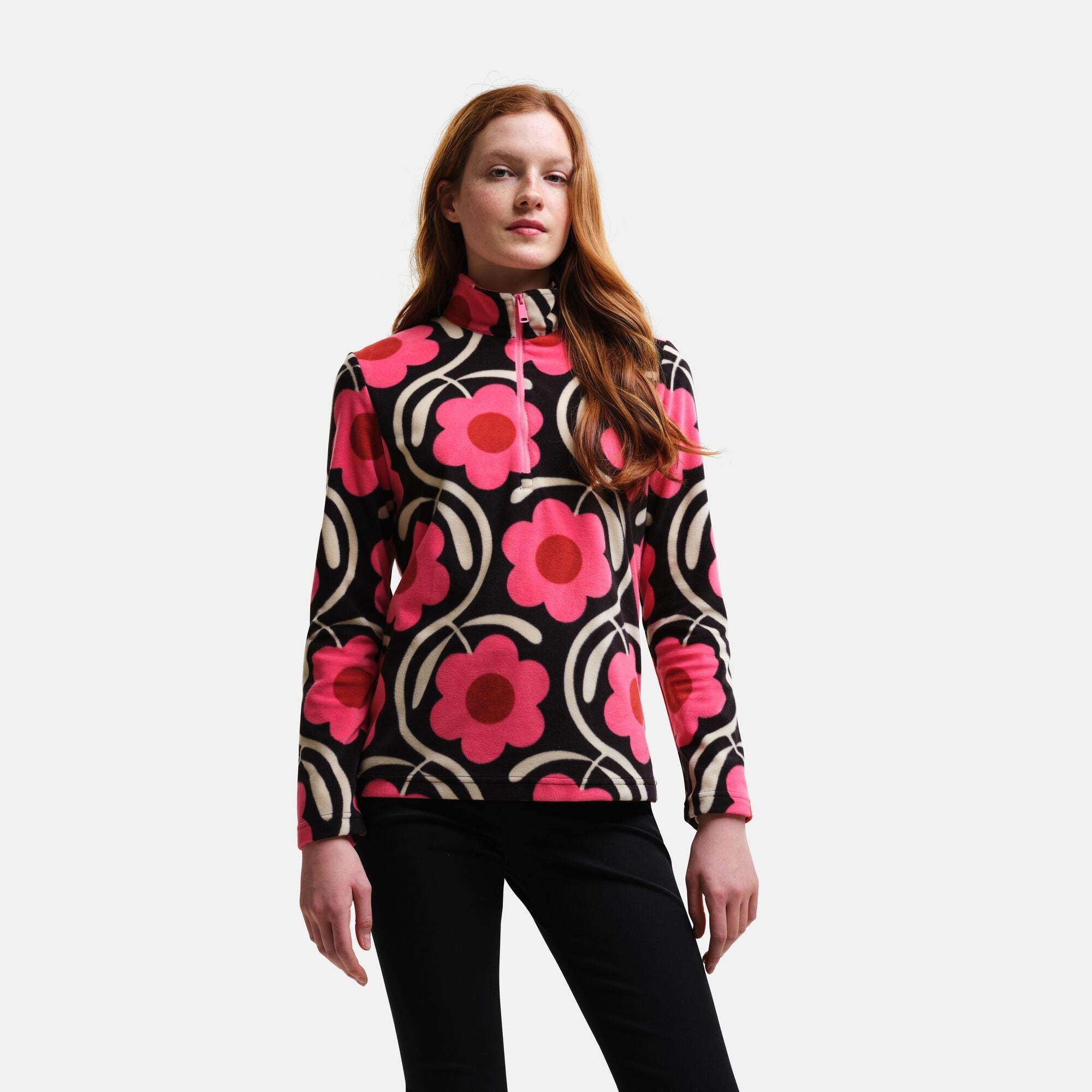 Regatta Orla Kiely Zip Neck Fleece | REGATTA | Portwest - The Outdoor Shop