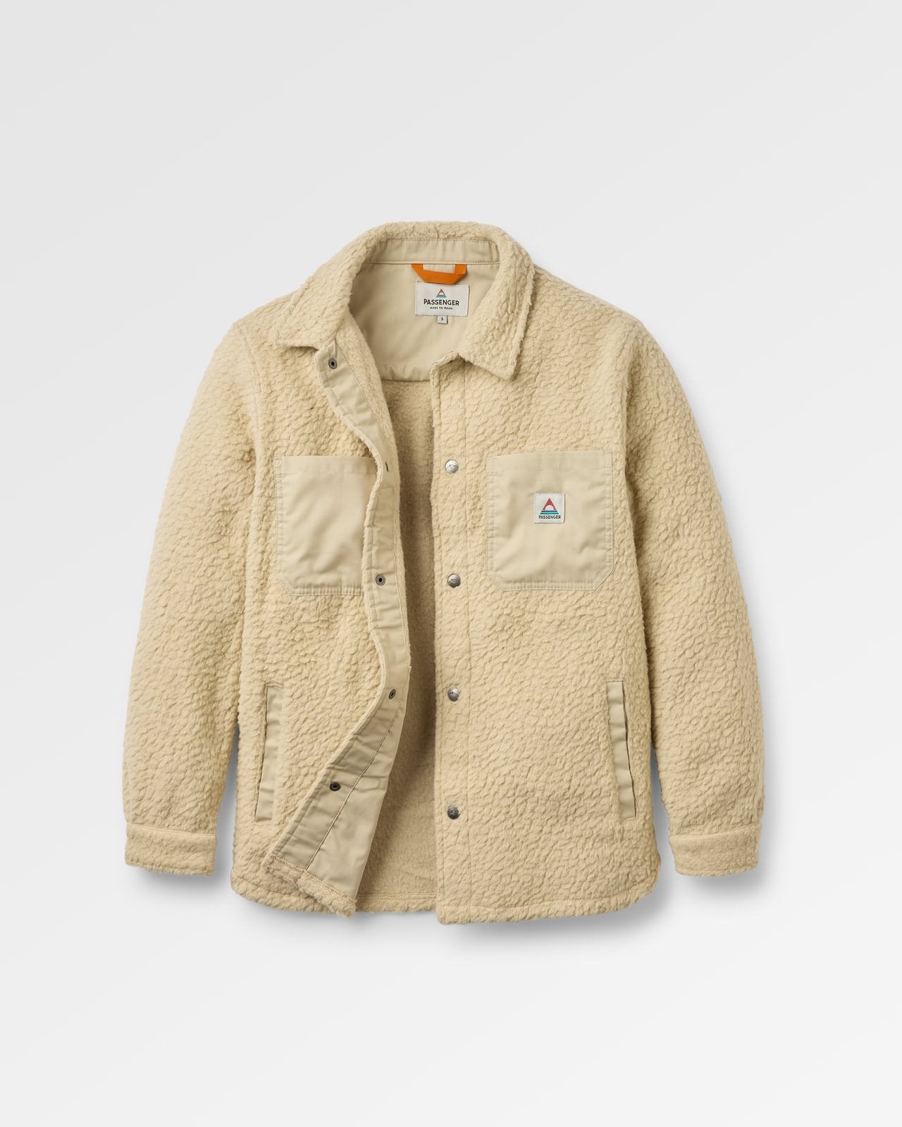 Passenger Rappel Recycled Sherpa Oversized Shirt | Passenger | Portwest - The Outdoor Shop