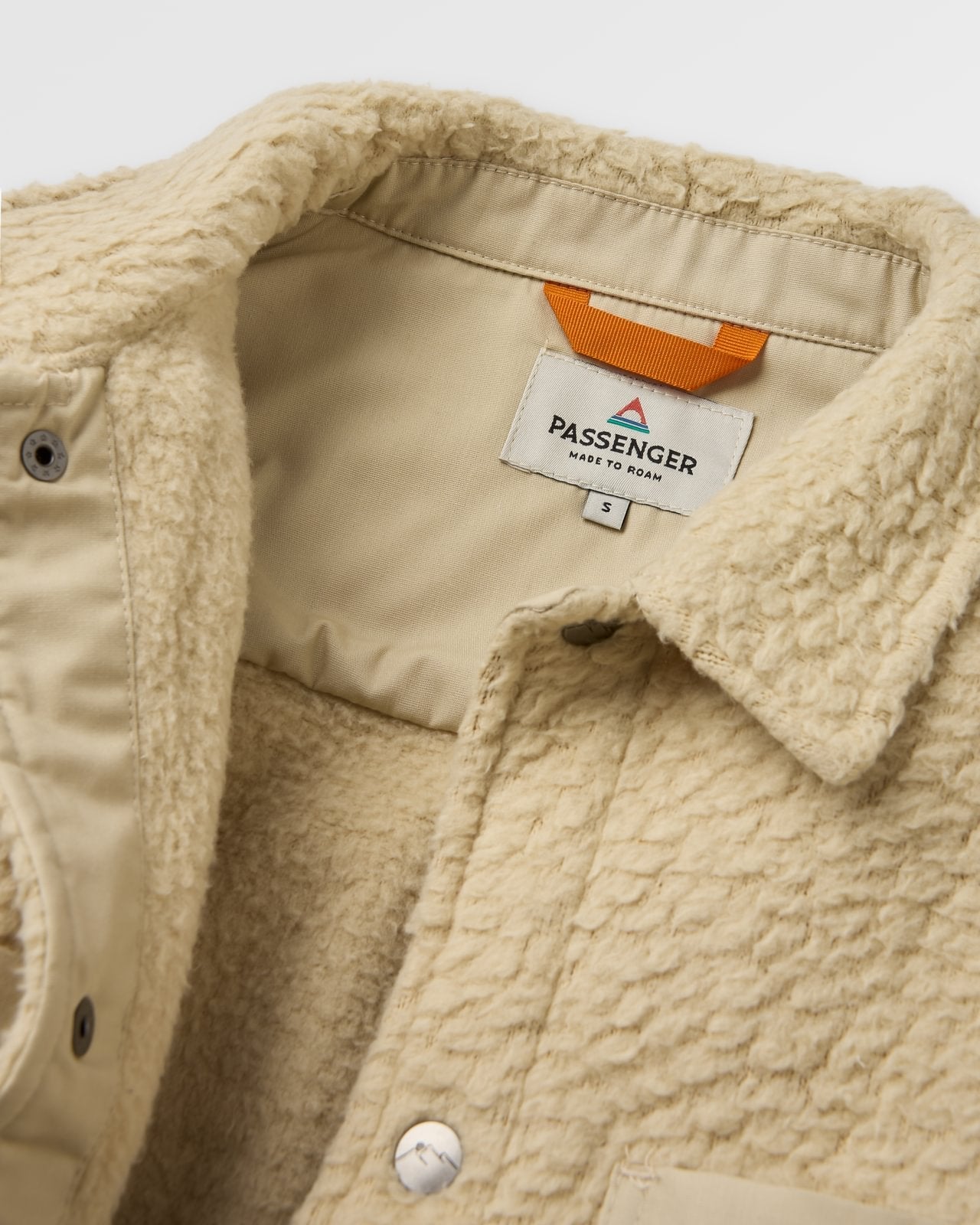 Passenger Rappel Recycled Sherpa Oversized Shirt | Passenger | Portwest - The Outdoor Shop