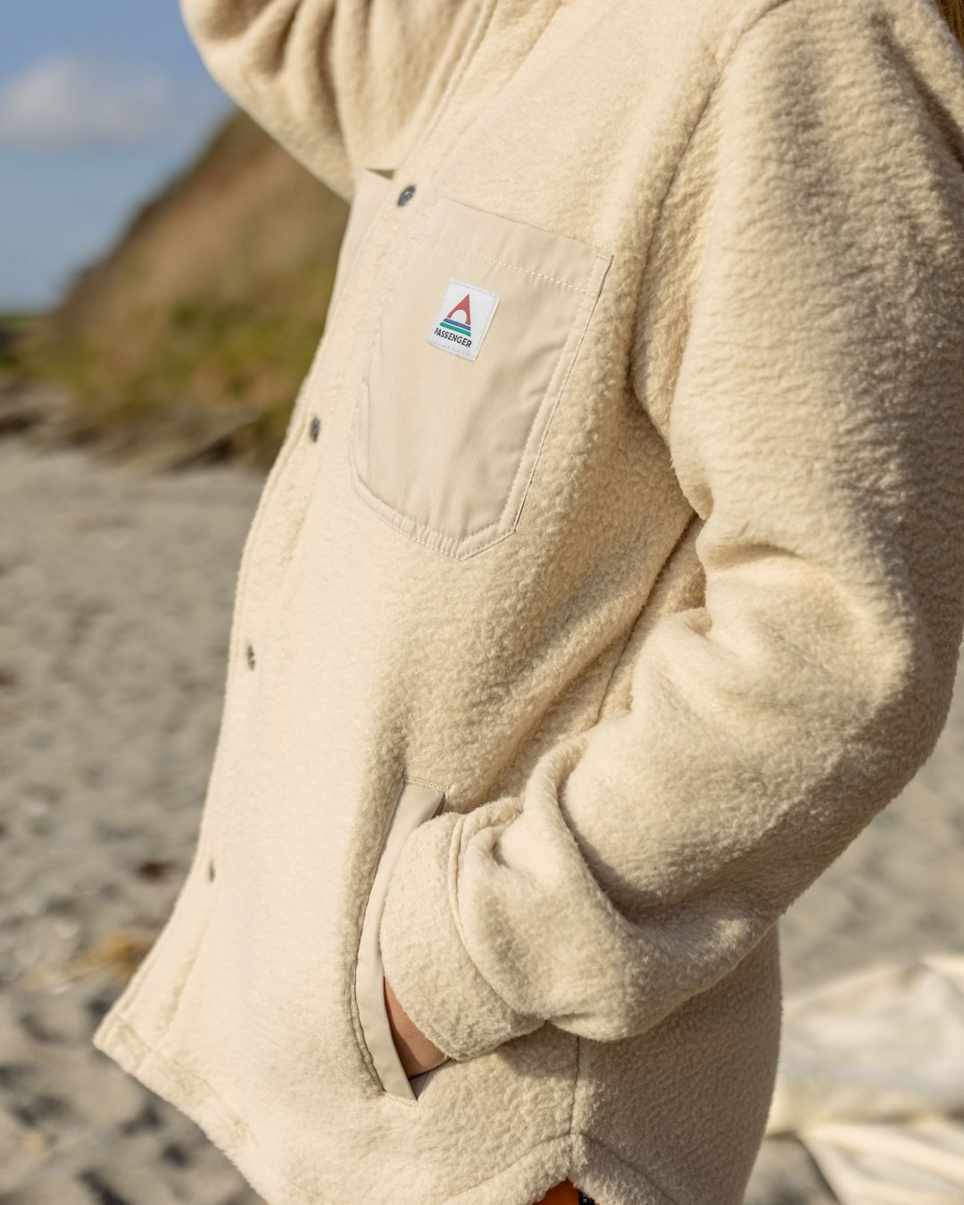 Passenger Rappel Recycled Sherpa Oversized Shirt | Passenger | Portwest - The Outdoor Shop