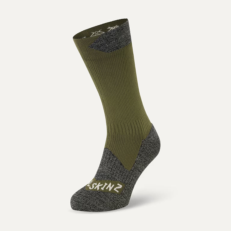Sealskinz Raynham Unisex Waterproof All Weather Mid-Length Socks
