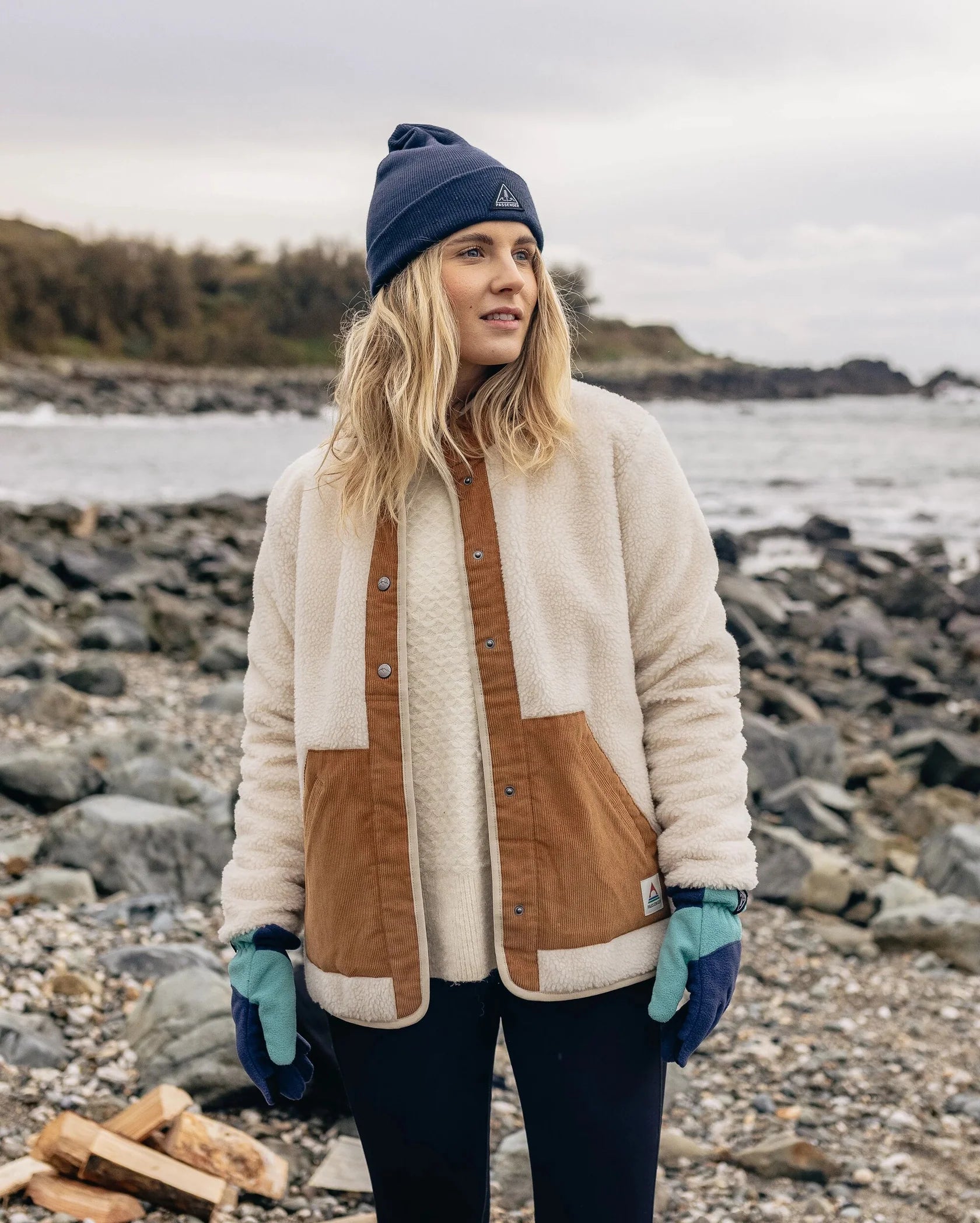 Clover Recycled Cotton-Lined Sherpa Fleece | Passenger | Portwest - The Outdoor Shop