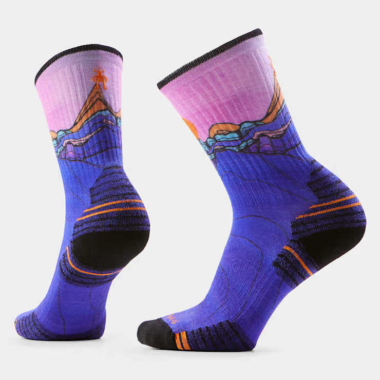 Smartwool Women’s Hike Targeted Cushion Mountain Sunrise Crew Socks | Smartwool | Portwest - The Outdoor Shop