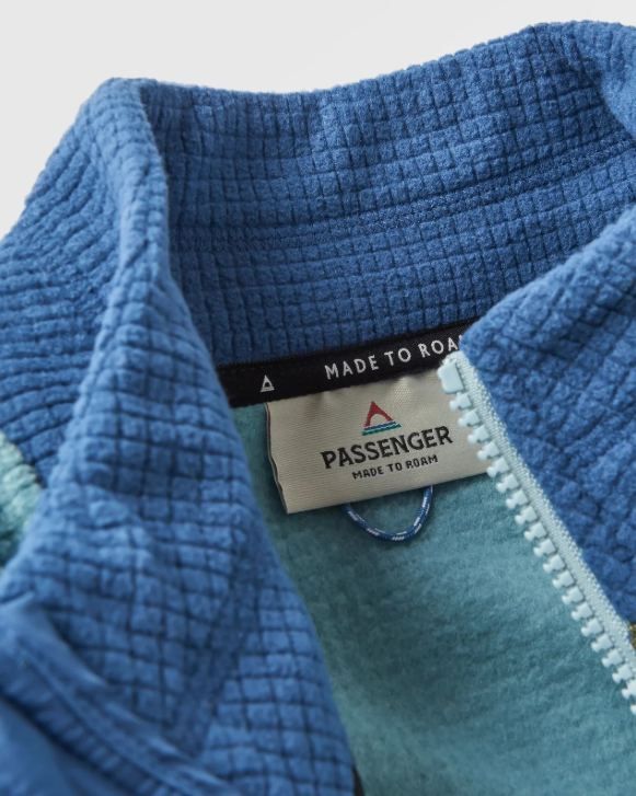 Overlook Recycled Grid Polar Fleece | Passenger | Portwest - The Outdoor Shop
