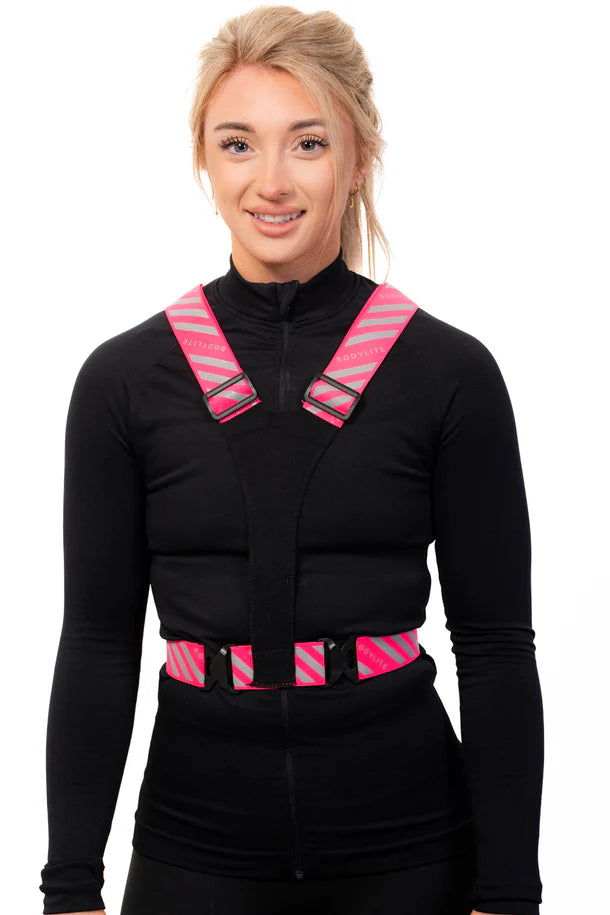 NightViz Reflective Vest with Velcro Mounting Pad | BODYLITE | Portwest - The Outdoor Shop
