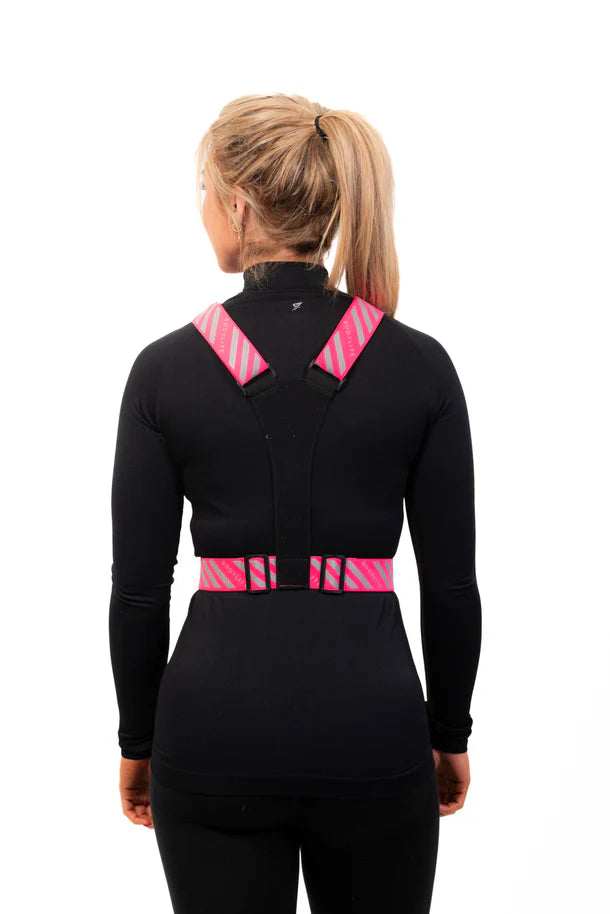 NightViz Reflective Vest with Velcro Mounting Pad | BODYLITE | Portwest - The Outdoor Shop