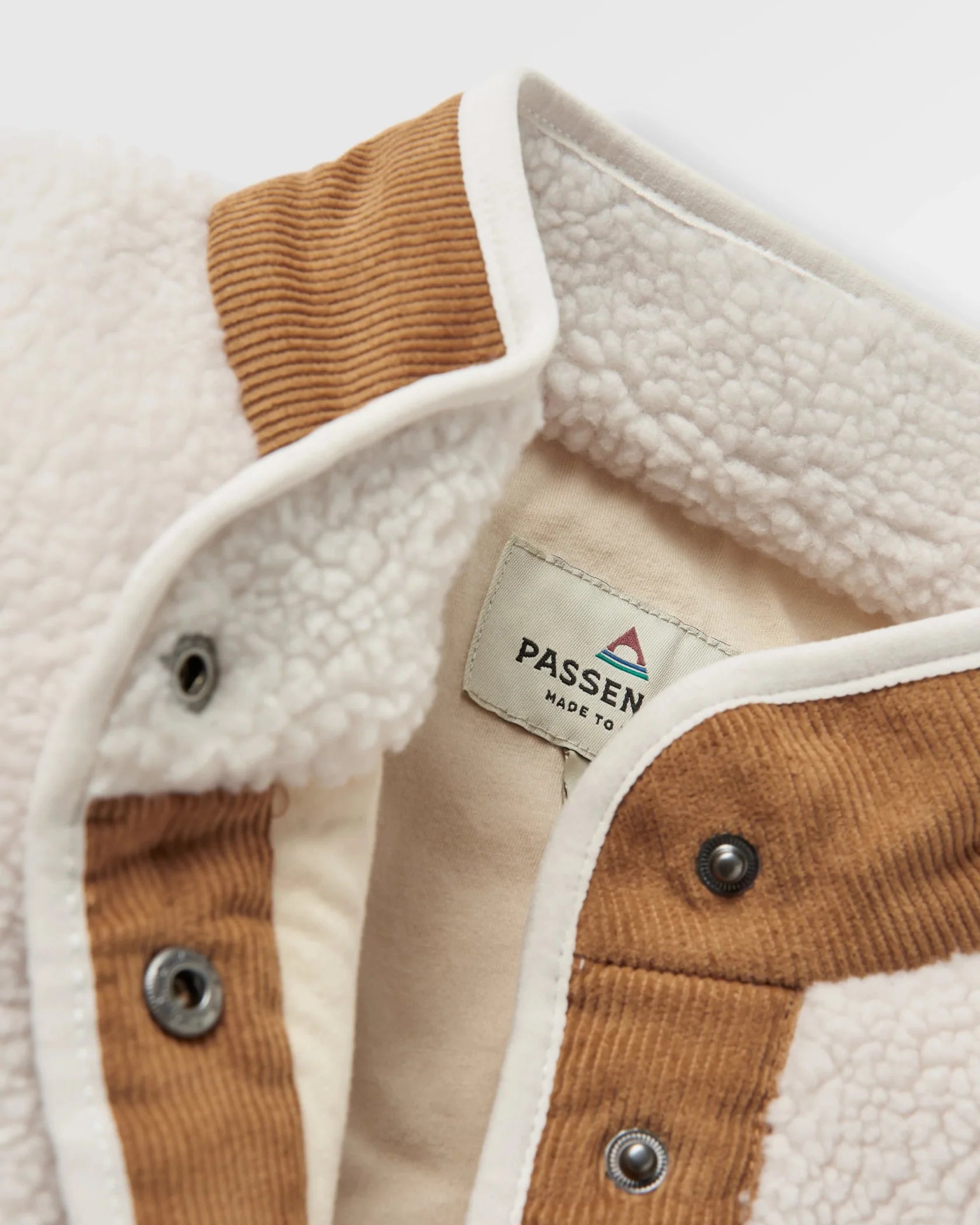 Clover Recycled Cotton-Lined Sherpa Fleece | Passenger | Portwest - The Outdoor Shop