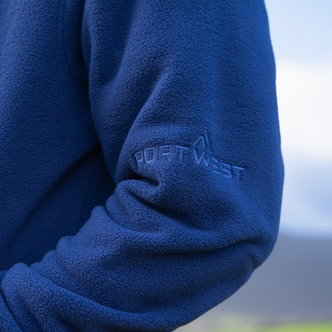 Portwest Ticknock Men’s Polar Fleece Quarter-Zip | Portwest | Portwest - The Outdoor Shop