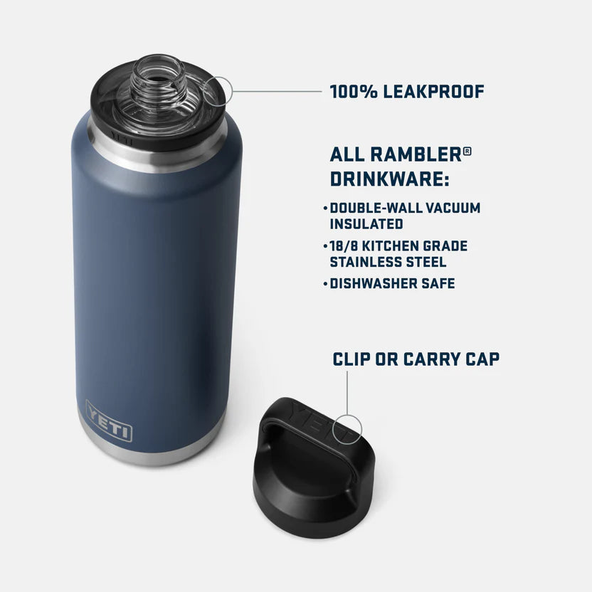 YETI Rambler Bottle 46 oz (1360ml) | YETI | Portwest - The Outdoor Shop