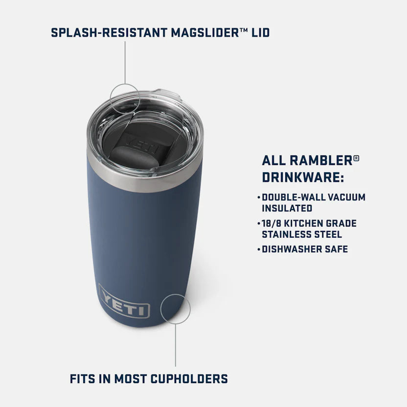 YETI Rambler Tumbler 10 oz (296ml) | YETI | Portwest - The Outdoor Shop