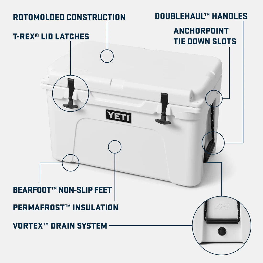 YETI Tundra 45 Cool Box | YETI | Portwest - The Outdoor Shop
