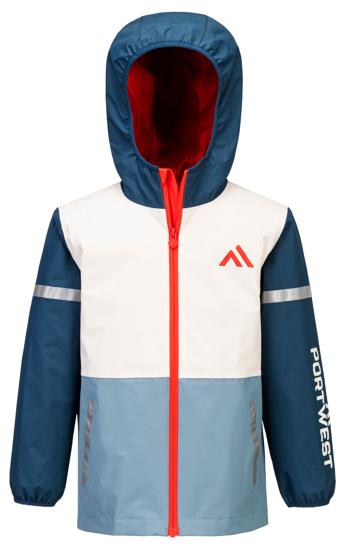 Portwest Kid's Eber Rain Jacket | Portwest | Portwest - The Outdoor Shop