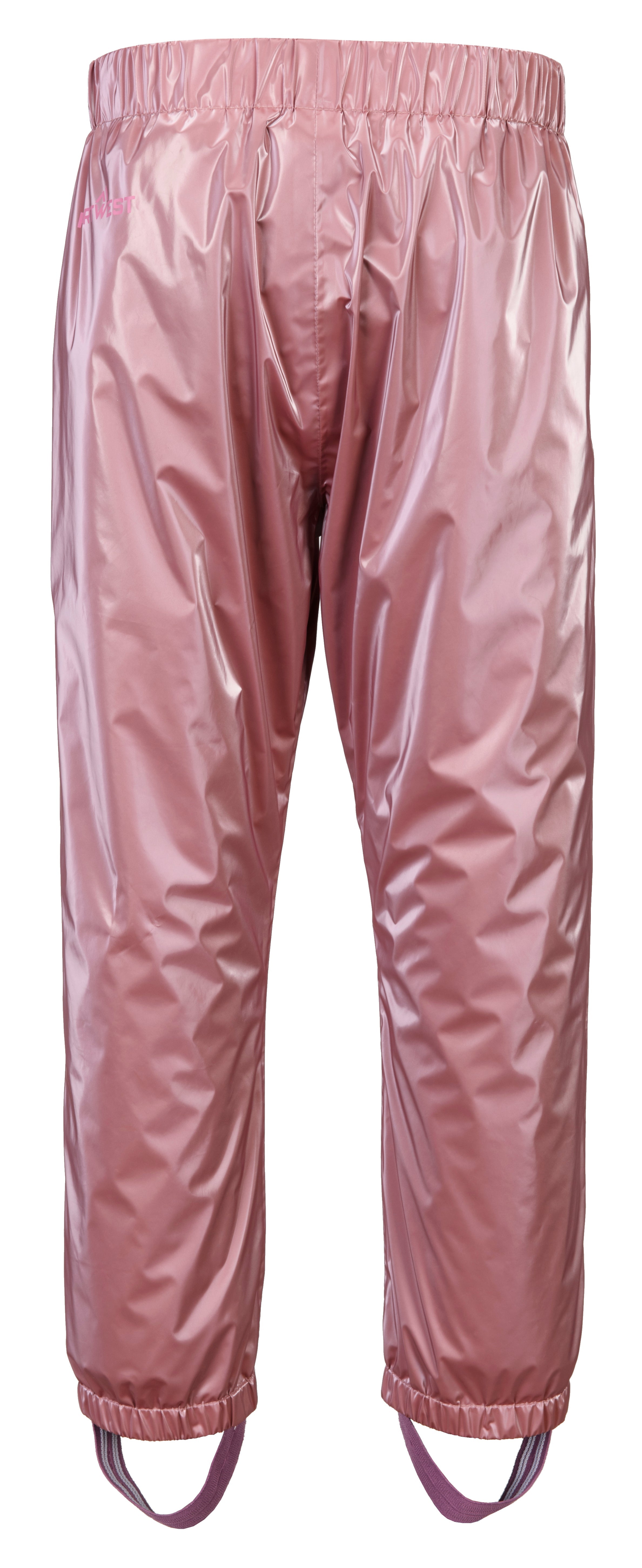 DRAWSTRING HEM RASH GUARD PANTS PINK 0 Hot Pink Linen Pants