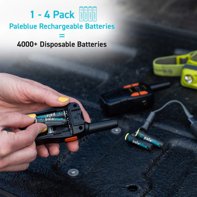 AAA USB-C Rechargeable Batteries | PALE BLUE | Portwest - The Outdoor Shop