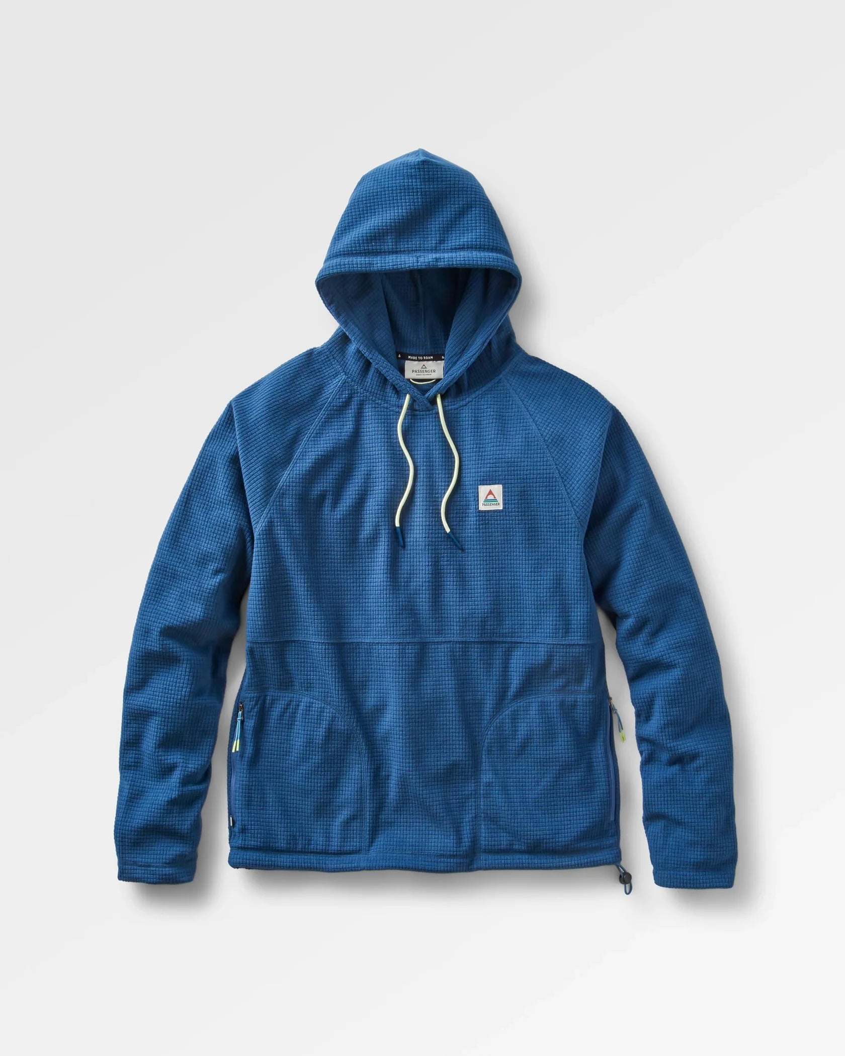 Point Recycled Grid Polar Fleece Hoodie | Passenger | Portwest - The Outdoor Shop