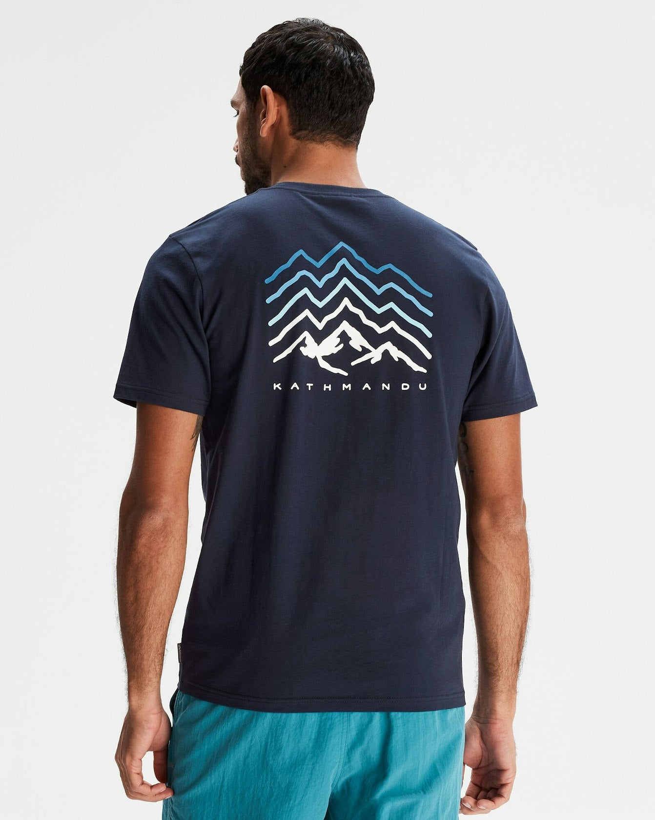 Men’s Mountain Rays Organic Cotton T-shirt | Kathmandu | Portwest - The Outdoor Shop