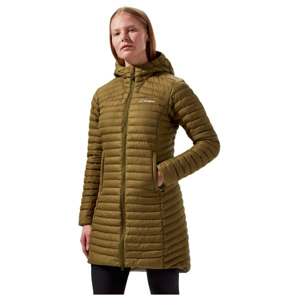 Women's Nula Micro Synthetic Insulated Long Jacket | Berghaus | Portwest - The Outdoor Shop