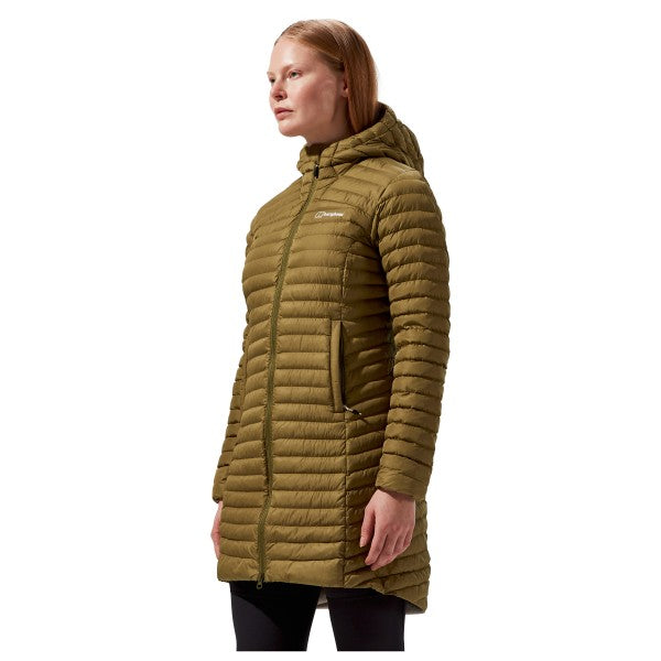 Women's Nula Micro Synthetic Insulated Long Jacket | Berghaus | Portwest - The Outdoor Shop