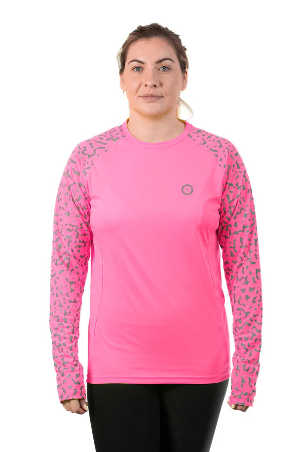 Neon Reflective Long Sleeve Top (M)