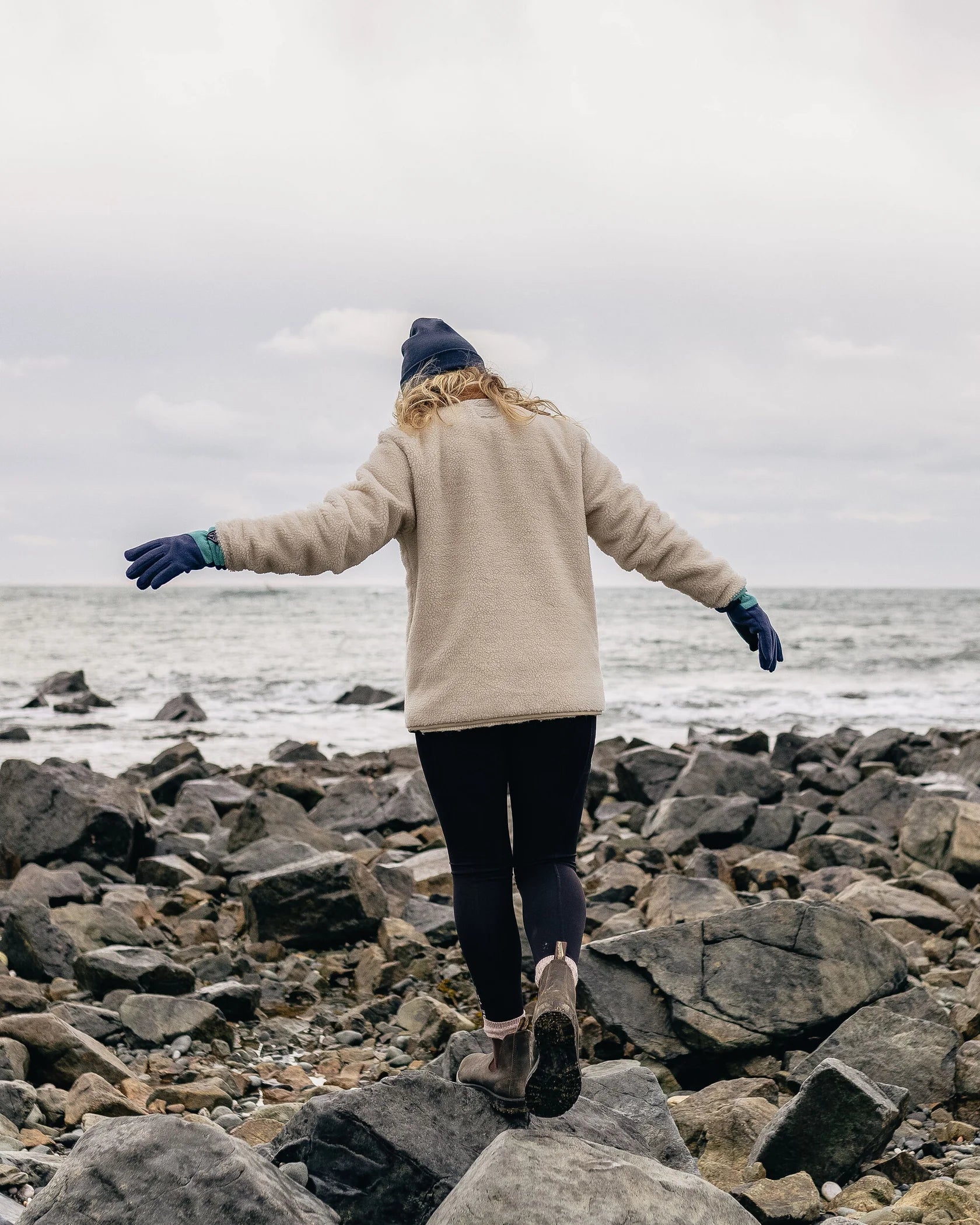Clover Recycled Cotton-Lined Sherpa Fleece | Passenger | Portwest - The Outdoor Shop