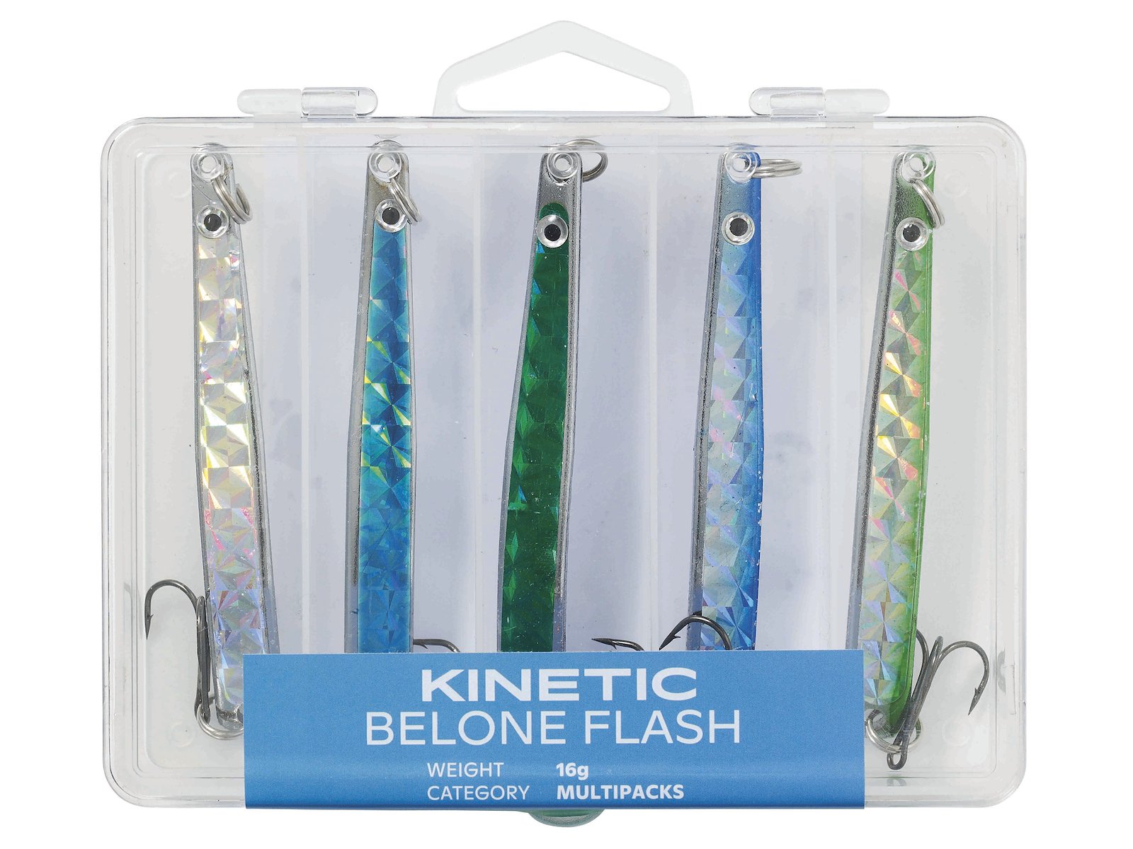 Kinetic Belone Flash 24g Lures Mix 5pcs