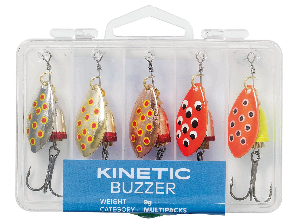 Kinetic Buzzer 6g Lures 5pcs