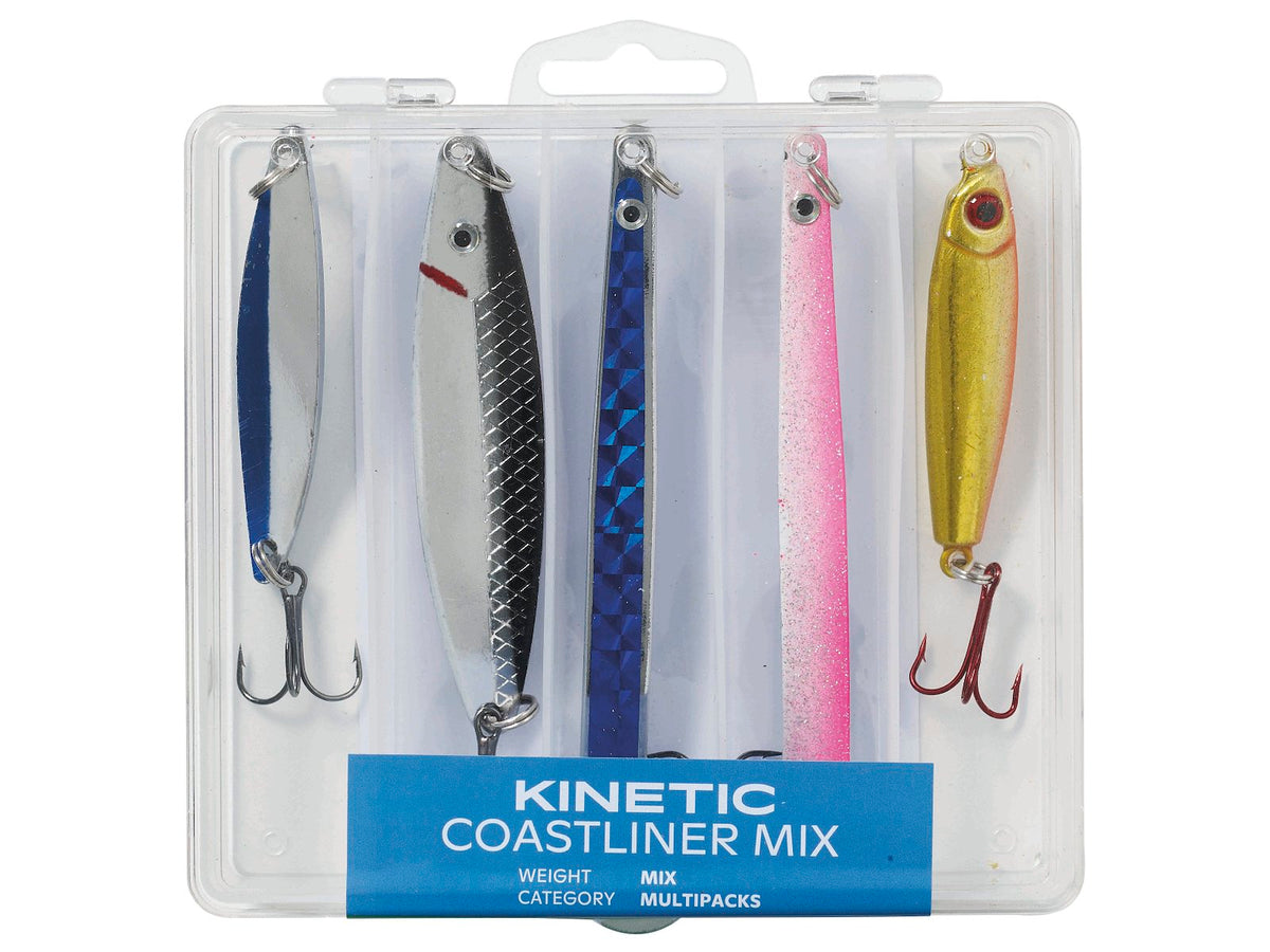 Kinetic COASTLINER MIX Lures 5pcs