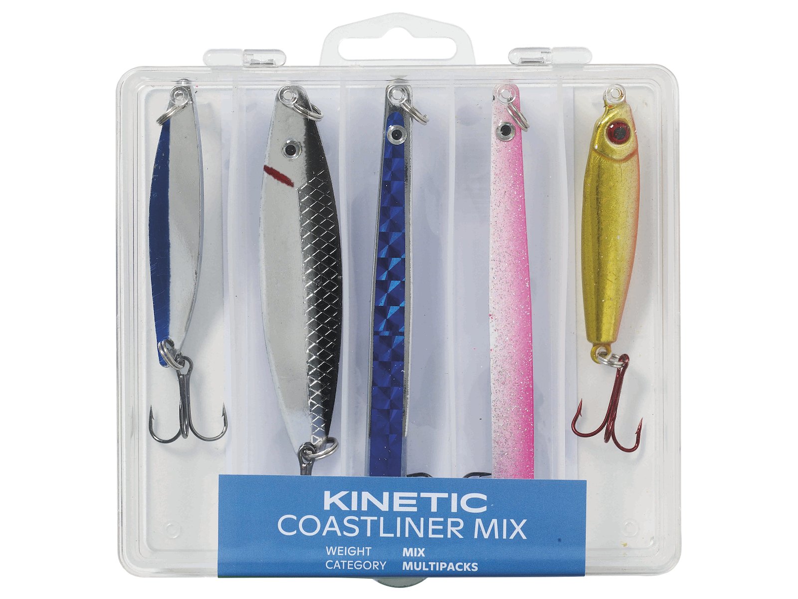 Kinetic COASTLINER MIX Lures 5pcs
