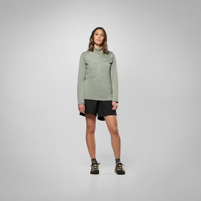 Salewa Puez Cammino Polarlite Half Zip Jacket Women | Salewa | Portwest - The Outdoor Shop