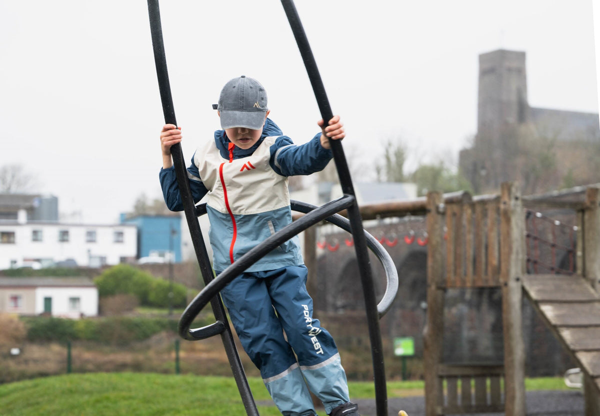 Portwest Kid's Eber Rain Jacket | Portwest | Portwest - The Outdoor Shop