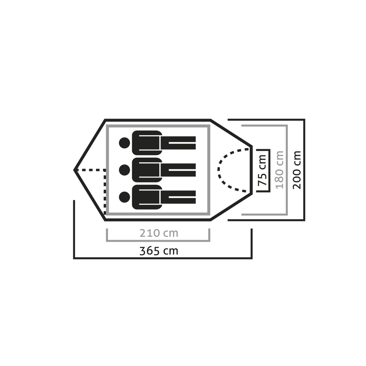 Salewa Sierra Leone III Tent | Salewa | Portwest - The Outdoor Shop