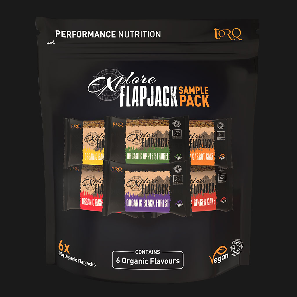 TORQ 6 Explore Flapjack Sample Pack | Torq Nutrition | Portwest - The Outdoor Shop