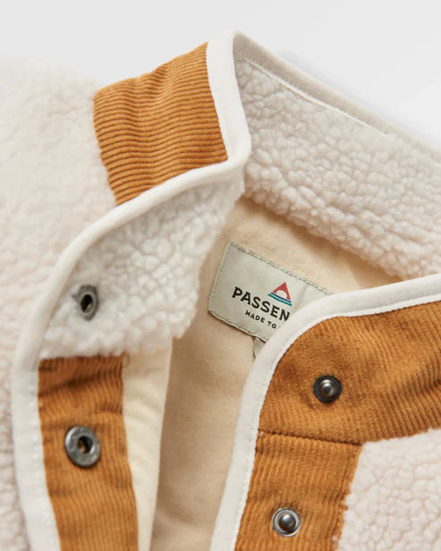 Clover Recycled Cotton-Lined Sherpa Fleece | Passenger | Portwest - The Outdoor Shop