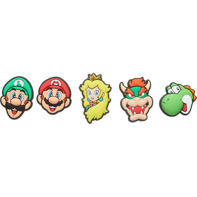 Crocs Super Mario 5-Pack Jibbitz™ Charms | Crocs | Portwest - The Outdoor Shop