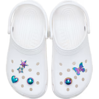 Crocs Iridescent Meta 5-Pack Jibbitz™ Charms | Crocs | Portwest - The Outdoor Shop