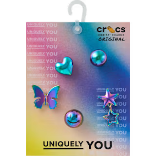 Crocs Iridescent Meta 5-Pack Jibbitz™ Charms | Crocs | Portwest - The Outdoor Shop