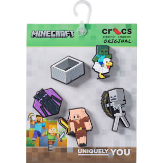 Crocs Minecraft 5-Pack Jibbitz™ Charms | Crocs | Portwest - The Outdoor Shop