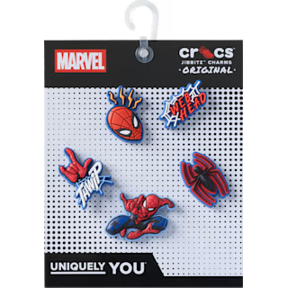 Crocs Spider-Man 5-Pack Jibbitz™ Charms | Crocs | Portwest - The Outdoor Shop