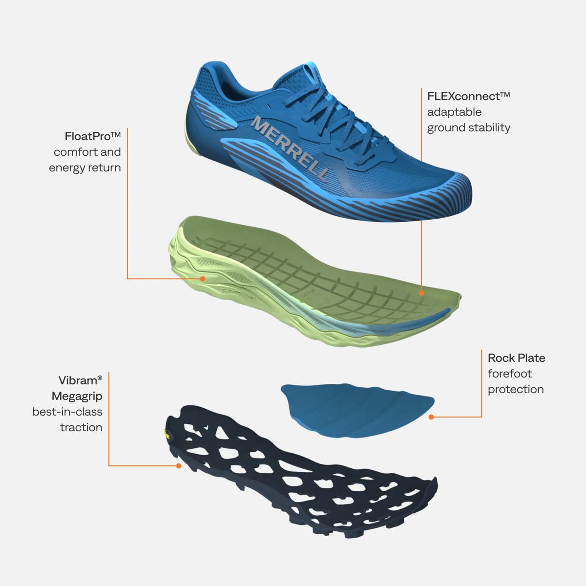 Merrell Men's Agility Peak 6 GORE-TEX Trail Running Shoes