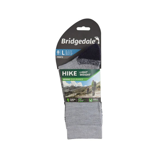 Bridgedale Men's Hike Lightweight Merino Performance 3/4 Crew | Bridgedale | Portwest - The Outdoor Shop