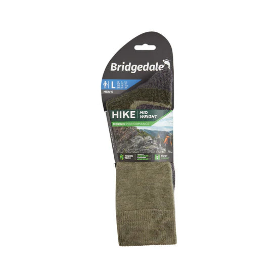 Bridgedale Men's Hike Midweight Merino Performance Boot | Bridgedale | Portwest - The Outdoor Shop