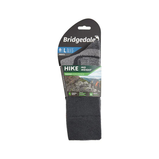 Bridgedale Men's Hike Midweight Merino Performance Boot | Bridgedale | Portwest - The Outdoor Shop
