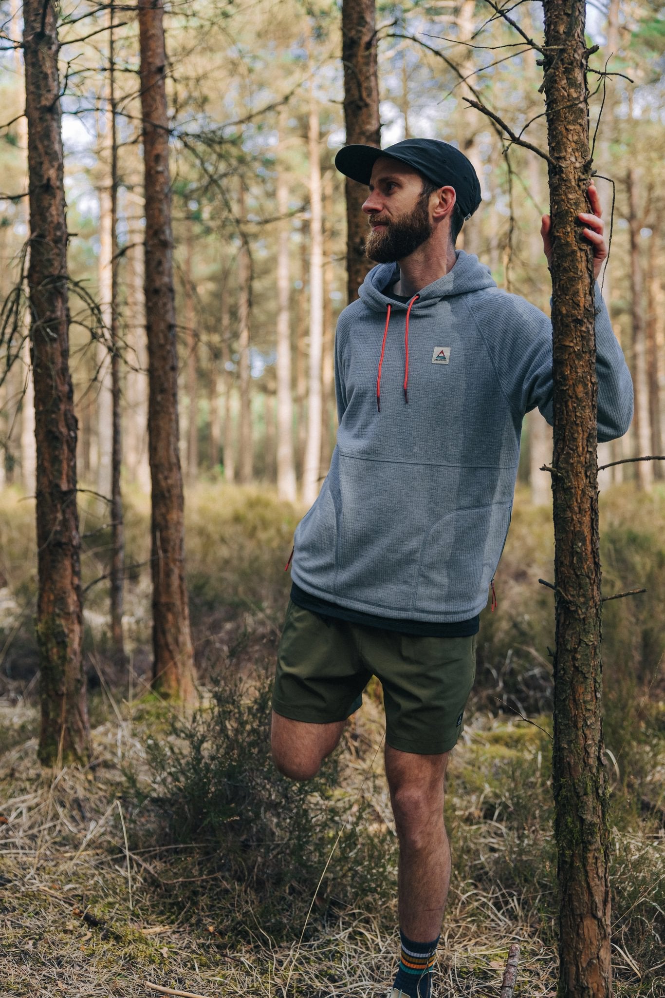 Passenger Men's Point Grid Polar Fleece Hoodie | Passenger | Portwest - The Outdoor Shop