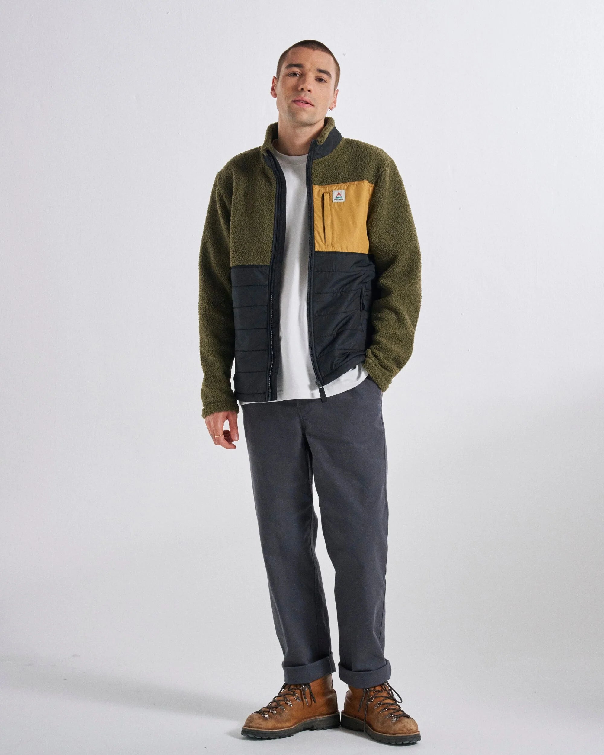 Passenger Men's Born Explorer Polar-Lined Sherpa Fleece